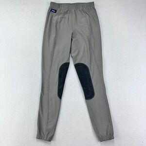 irideon‎ Equestrian Pants Womens Large Khaki Riding Trousers Pull-On Comfort USA